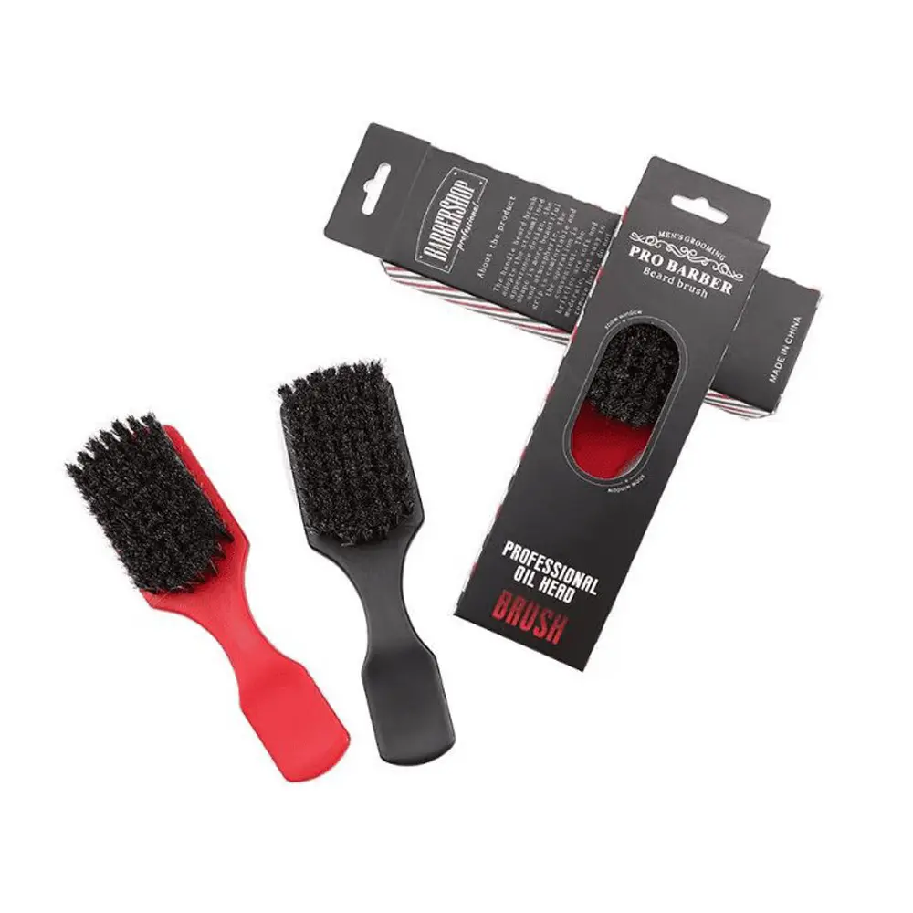 Cepillo Profesional Barbero Plástico 2 Cepillo Profesional Barbero Plástico