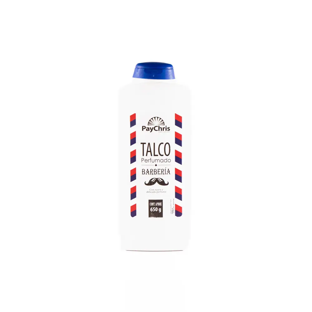Talco Perfumado Para Barbería 650g