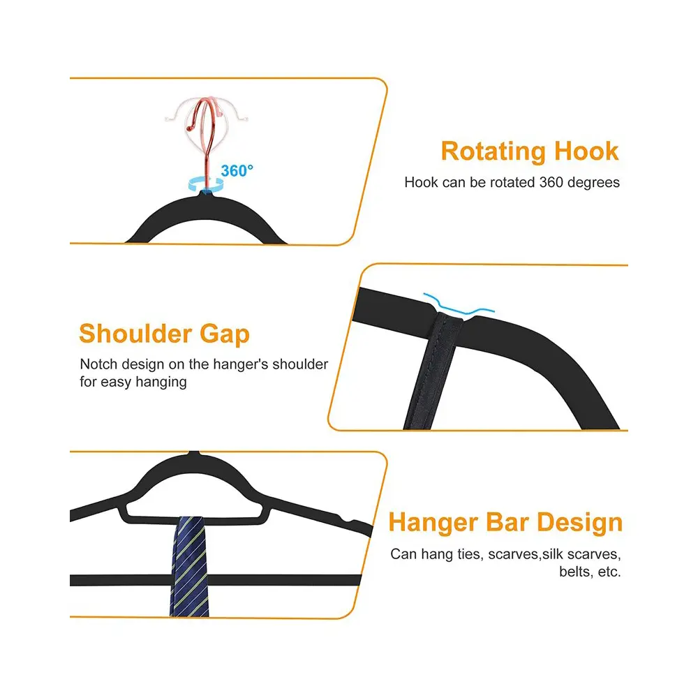 Pack 30 Esponjosos Colgadores Ganchos Perchero Ropa 2 Pack 30 Esponjosos Colgadores Ganchos Perchero Ropa