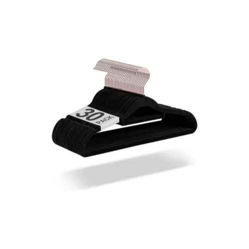 Pack 30 Esponjosos Colgadores Ganchos Perchero Ropa