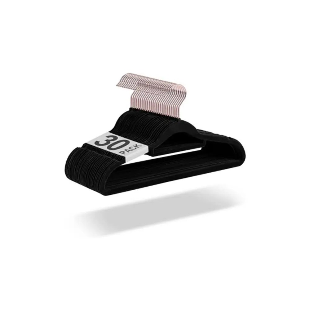 Pack 30 Esponjosos Colgadores Ganchos Perchero Ropa