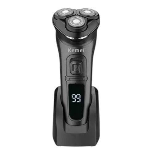 transparent-Photoroom (27) Máquina Afeitadora Kemei Km-2805 Tres Cabezas Recargable