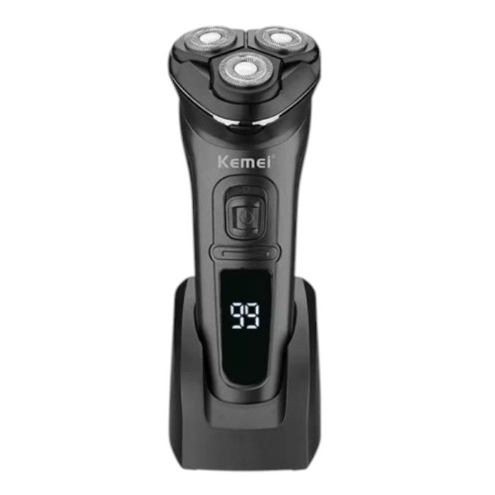 Máquina Afeitadora Kemei Km-2805 Tres Cabezas Recargable